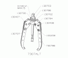 EXTRACTOR FORZA SERIE 7300AT AUTOCENTRANTE